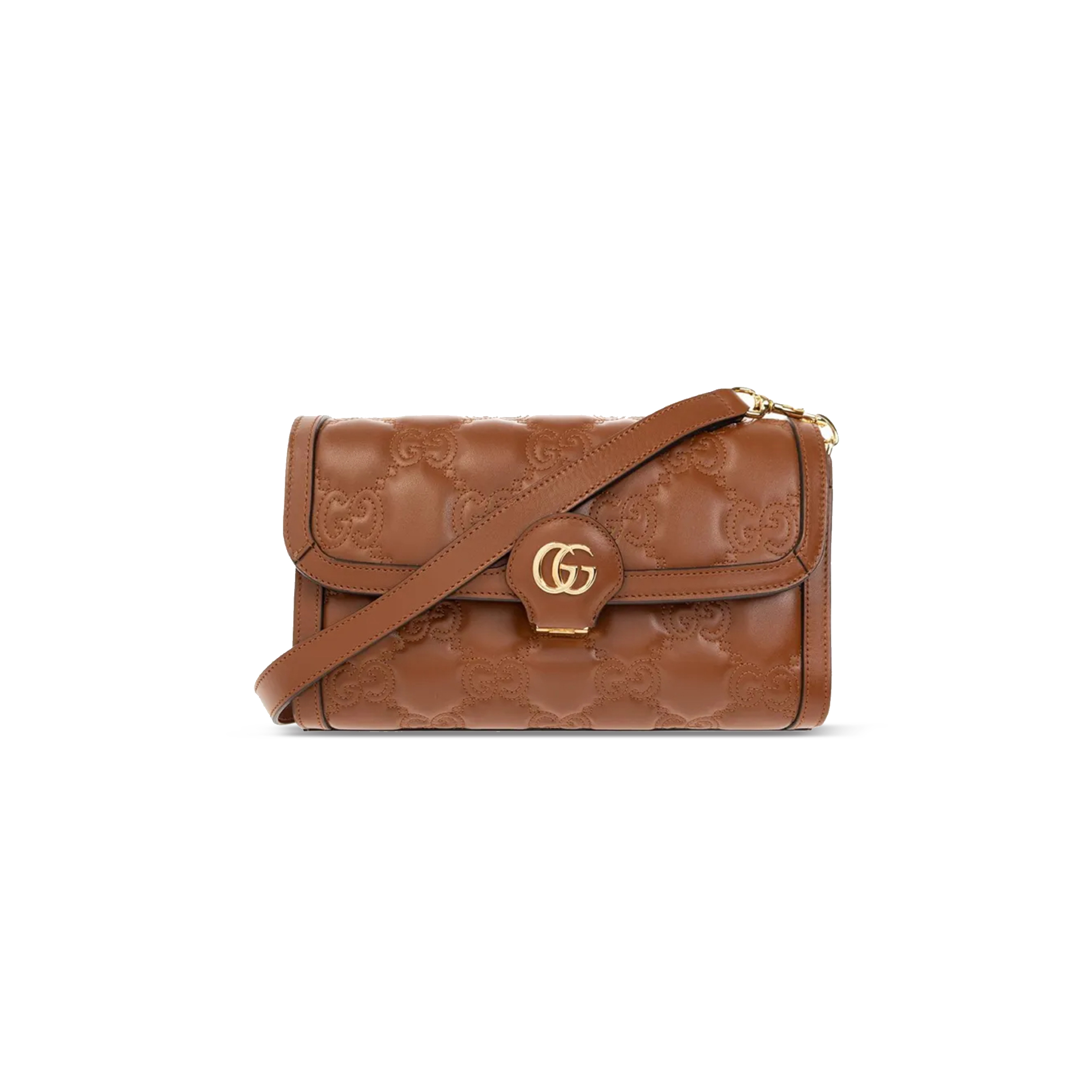 G*u*i small gg matelassÉ leather bag 724529 (25.5*16*8.5cm)
